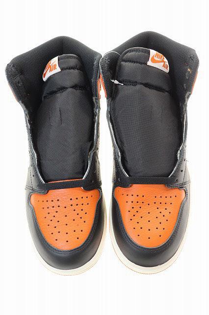 【中古】ナイキ NIKE AIR JORDAN 1 RETRO HIGH OG SHATTERED BACKBOARD 26.5cm エア ジョーダン レトロ ▲■251021