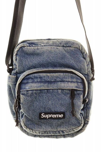 【中古】シュプリーム SUPREME 25AW DENIM SHOULDER BAG WASHED INDIGO デニム ショルダー バッグ ☆AA★▲ 251218