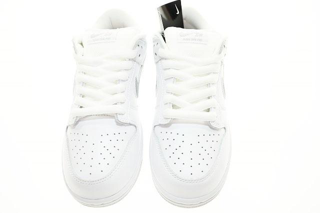 【中古】ナイキ NIKE SB DUNK LOW OG QS SUPREME WHITE 2025 24.5cm HQ8487-100 ダンク シュプリーム ●▲■251031