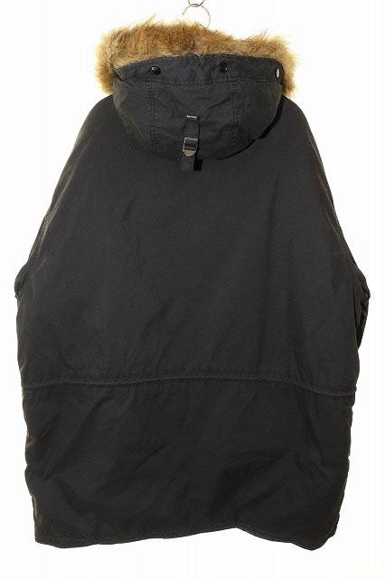 【中古】シュプリーム SUPREME 19AW SPELLOUT N-3B PARKA BLACK XL スペルアウト ミリタリー ☆AA★251230_1