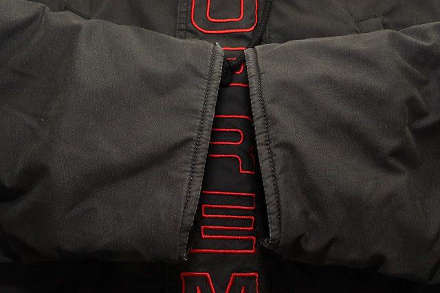 【中古】シュプリーム SUPREME 19AW SPELLOUT N-3B PARKA BLACK XL スペルアウト ミリタリー ☆AA★251230_3