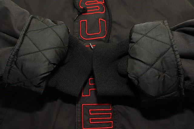 【中古】シュプリーム SUPREME 19AW SPELLOUT N-3B PARKA BLACK XL スペルアウト ミリタリー ☆AA★251230_4