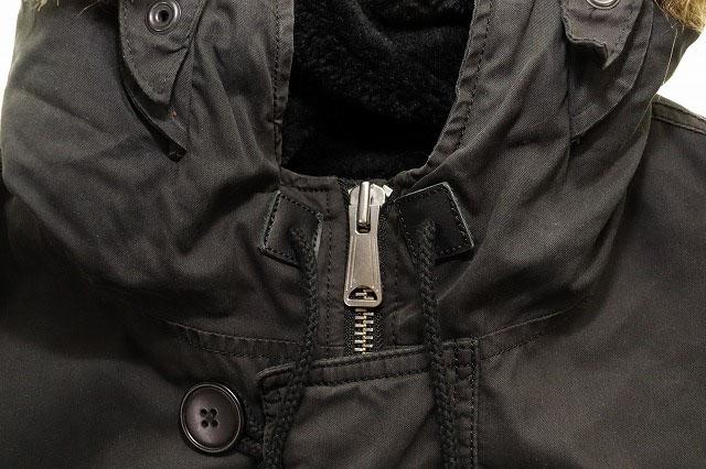 【中古】シュプリーム SUPREME 19AW SPELLOUT N-3B PARKA BLACK XL スペルアウト ミリタリー ☆AA★251230_6