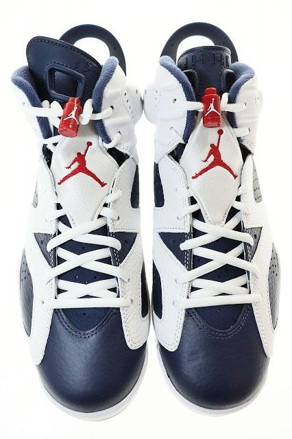 【中古】ナイキ NIKE AIR JORDAN 6 RETRO MIDNIGHT NAVY 26.5cm CT8529-141 AJ6 エア ジョーダン レトロ ▲■251104
