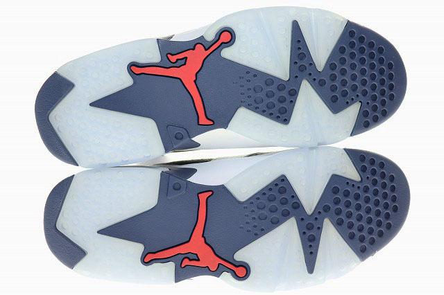 【中古】ナイキ NIKE AIR JORDAN 6 RETRO MIDNIGHT NAVY 26.5cm CT8529-141 AJ6 エア ジョーダン レトロ ▲■251104