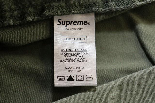 【中古】シュプリーム SUPREME 20SS CARGO PANTS 30 カーゴ パンツ カーキ ☆AA★251207 メンズ