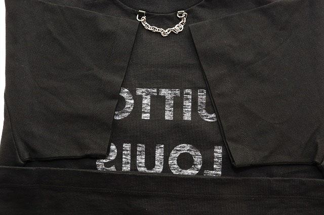 【中古】ルイヴィトン LOUIS VUITTON チェーン付き反転ロゴTシャツ M RW211W TXP FJTS18 ロゴ ☆AA★●■251214_3