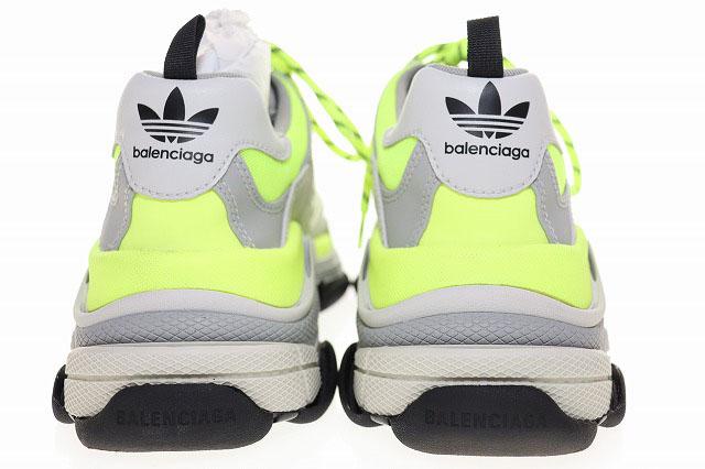【中古】バレンシアガ BALENCIAGA × adidas TRIPLE S TRAINERS 28.5cm アディダス トリプルエス ☆AA★▲■251213