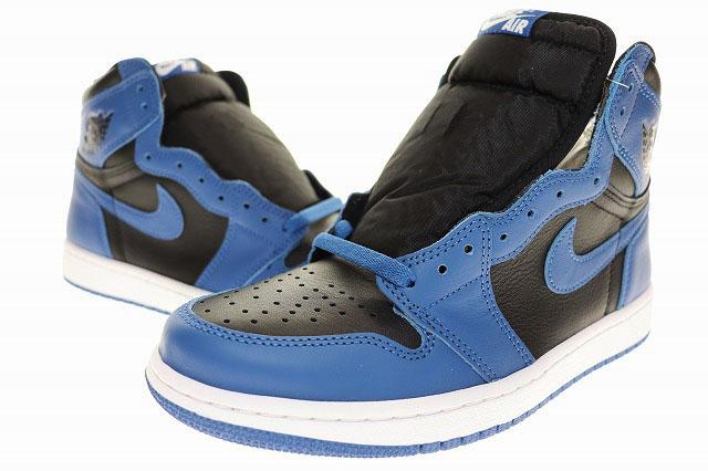 【中古】ナイキ NIKE AIR JORDAN 1 RETRO HIGH OG DARK MARINA BLUE 26.5cm エア ジョーダン レトロ ▲■251110