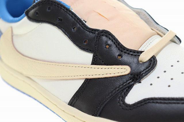 【中古】ナイキ NIKE × TRAVIS SCOTT × FRAGMENT AIR JORDAN 1 LOW OG SP MILITARY BLUE 28?p ☆AA★▲■251216