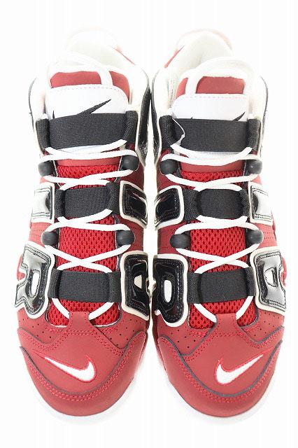 【中古】ナイキ NIKE AIR MORE UPTEMPO 96 VARSITY RED 27.5cm 921948-600 エア モア アップテンポ ▲■251120