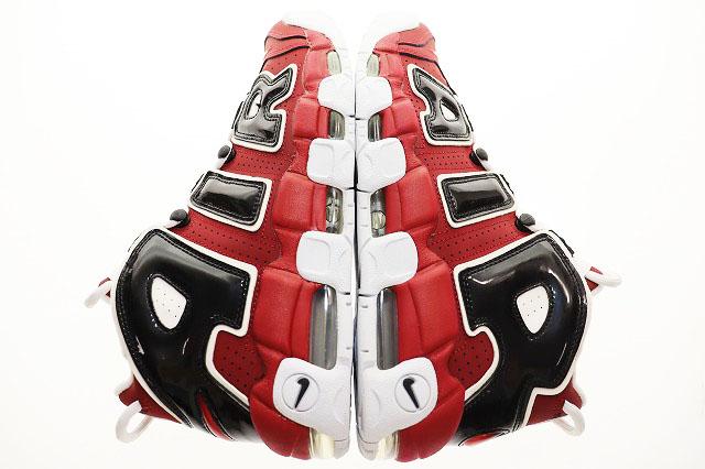 【中古】ナイキ NIKE AIR MORE UPTEMPO 96 VARSITY RED 27.5cm 921948-600 エア モア アップテンポ ▲■251120