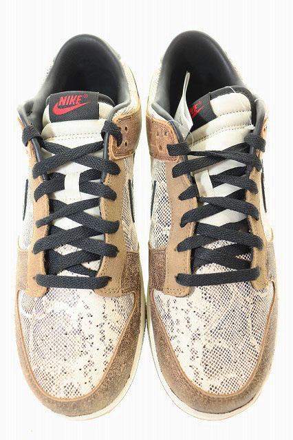 【中古】ナイキ NIKE DUNK LOW PREMIUM HEAD 2 HEAD CO JP NATURAL 28.5cm FJ5434-120 ダンク ロー ▲■251120