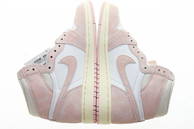 【中古】ナイキ NIKE WMNS AIR JORDAN 1 HIGH OG WASHED PINK 23.5cm FD2596-600 ウィメンズ ジョーダン ▲■251116