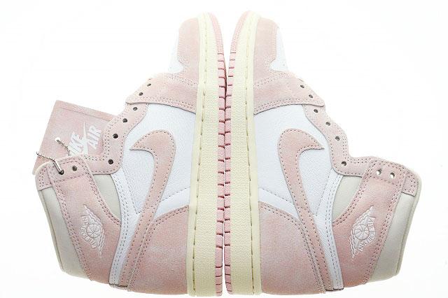 【中古】ナイキ NIKE WMNS AIR JORDAN 1 HIGH OG WASHED PINK 23.5cm FD2596-600 ウィメンズ ジョーダン ▲■251116