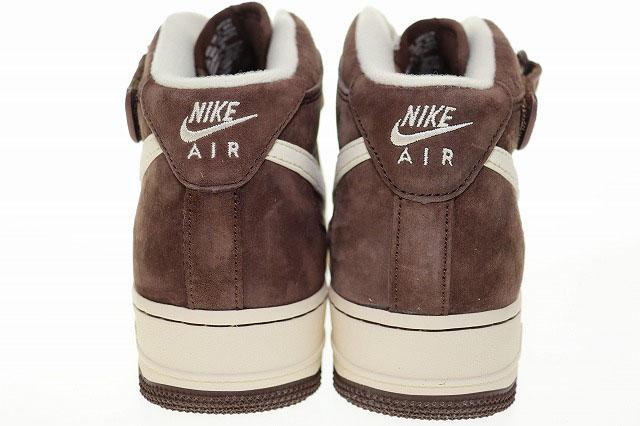 【中古】ナイキ NIKE AIR FORCE 1 MID QS CHOCOLATE 27.5cm DM0107-200 エアフォース ミッド チョコレート ▲■251123