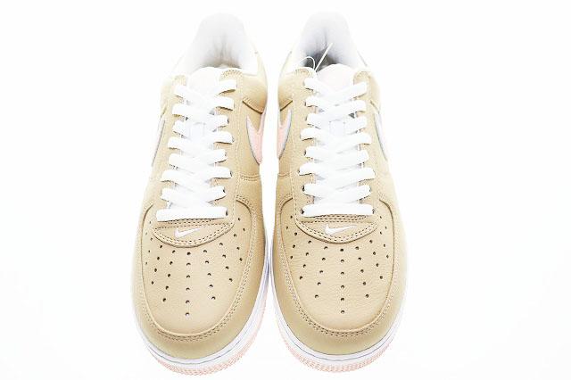【中古】ナイキ NIKE AIR FORCE 1 LOW RETRO LINEN 2024 27.5cm 845053-201 エア フォース I リネン ▲■251205