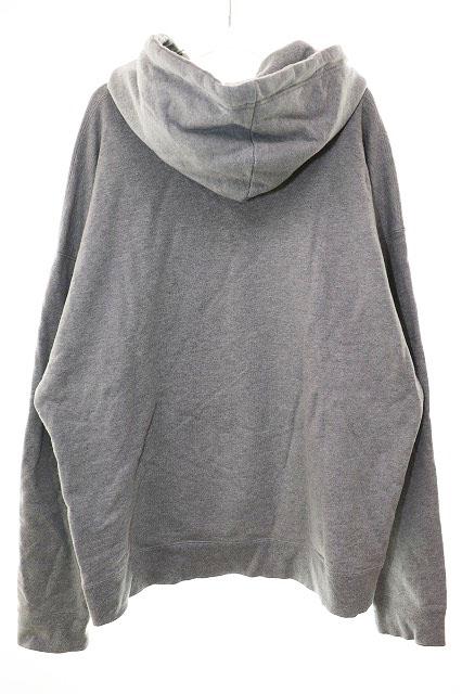 【中古】ミハラヤスヒロ MIHARA YASUHIRO 24SS SMILY FACE PRINTED HOODIE GREY 48 フーディ ☆AA★251219_1