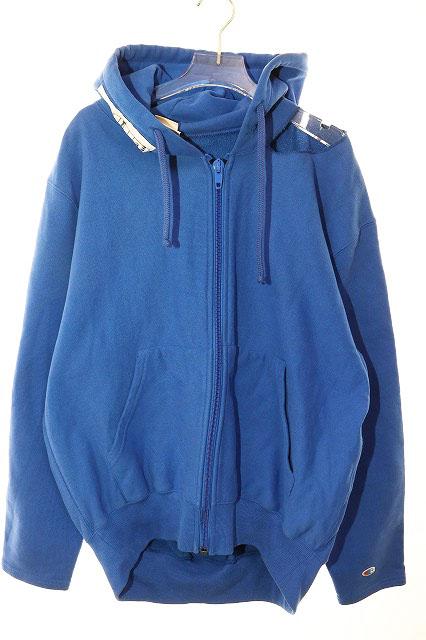 【中古】ヴェトモン VETEMENT × CHAMPION 17SS ZIP UP HOODIE チャンピオン ジップアップ フーディ ☆AA★260226