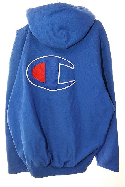 【中古】ヴェトモン VETEMENT × CHAMPION 17SS ZIP UP HOODIE チャンピオン ジップアップ フーディ ☆AA★260226_1