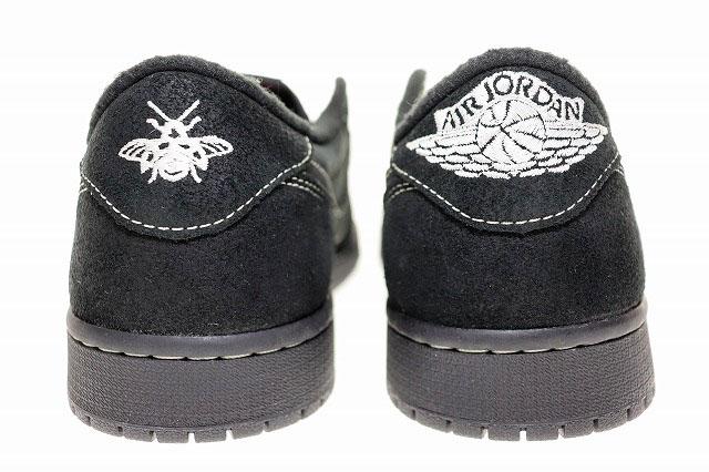 【中古】ナイキ NIKE AIR JORDAN 1 LOW OG SP BLACK PHANTOM 27.5cm TRAVIS SCOTT DM7866-001 ☆AA★▲■251215