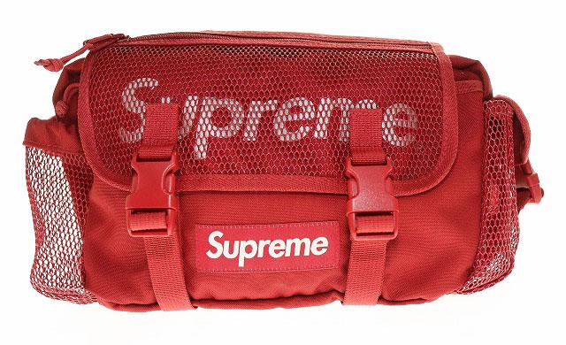 【中古】シュプリーム SUPREME 20SS WAIST BAG RED ウエストバッグ ショルダー レッド 赤 ☆AA★▲ 251217
