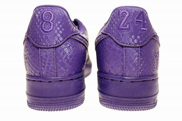 【中古】ナイキ NIKE AIR FORCE 1 LOW COURT PURPLE 2025 25.5cm KOBE BRYANT IB0018-500 コービー ▲■251205