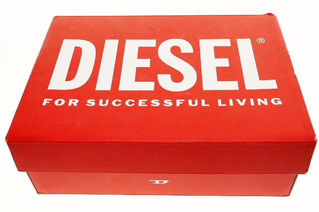 【中古】ディーゼル DIESEL S-PROTOTYPE LOW BLACK 25.5cm ローカット ブラック 【ブランド古着ベクトル】▲■251123