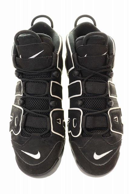 【中古】ナイキ NIKE AIR MORE UPTEMPO BLACK 30cm 414962-002 エア モア アップテンポ モアテン ブラック ▲■260123_1