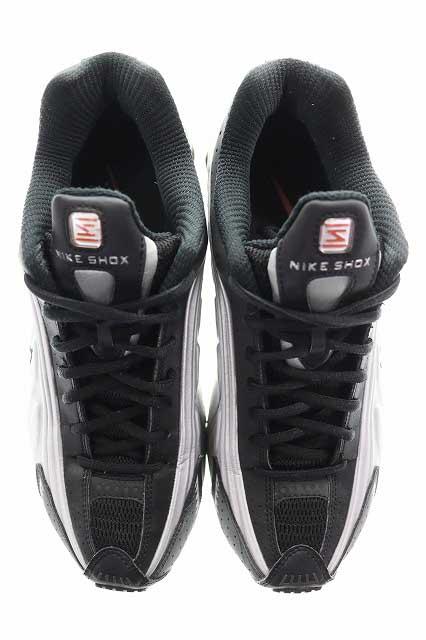 【中古】ナイキ NIKE SHOX R4 METALLIC SILVER 27cm HQ1988-002 ショックス メタリック シルバー ▲260212