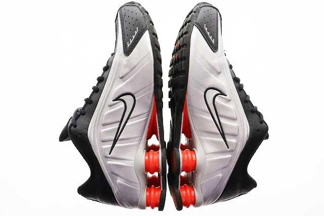 【中古】ナイキ NIKE SHOX R4 METALLIC SILVER 27cm HQ1988-002 ショックス メタリック シルバー ▲260212