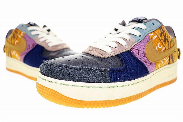 【中古】ナイキ NIKE AIR FORCE 1 LOW CACTUS JACK 2019 24.5cm TRAVIS SCOTT CN2405-900 ☆AA★●▲■260115