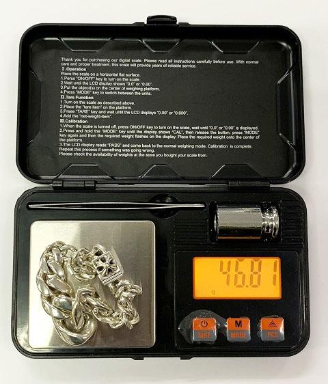 【中古】クロムハーツ CHROME HEARTS TAPERED CLSC LNK テーパード クラシック ブレスレット ☆AA★▲■ 251220_7