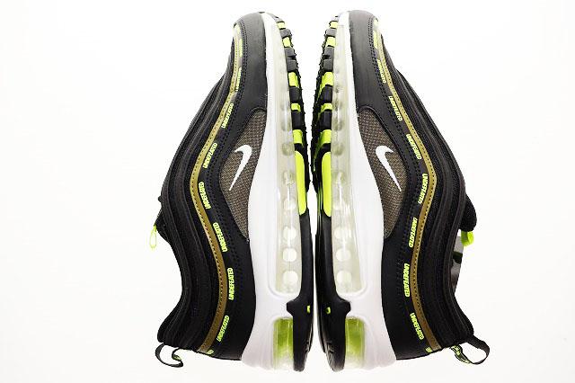 【中古】ナイキ NIKE × UNDEFEATED AIR MAX 97 BLACK 28.5cm アンディフィーテッド エア マックス ▲■251204
