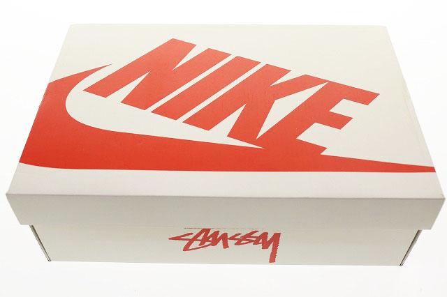 【中古】ナイキ NIKE AIR FORCE 1 LOW STUSSY TRIPLE BLACK 28.5cm CZ9084-001 エアフォース ロー ▲■251204