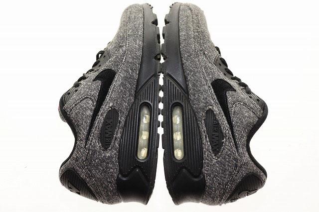 【中古】ナイキ NIKE LOOPWHEELER AIR MAX 90 28.5cm CQ7854-001 ループウィラー エア マックス ニット ▲■251204