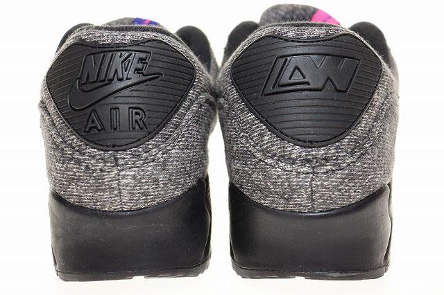 【中古】ナイキ NIKE LOOPWHEELER AIR MAX 90 28.5cm CQ7854-001 ループウィラー エア マックス ニット ▲■251204