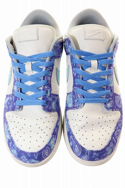 【中古】ナイキ NIKE BY YOU DUNK LOW 28.5cm バイ ユー ダンク ロー ペイズリー ▲251210 メンズ