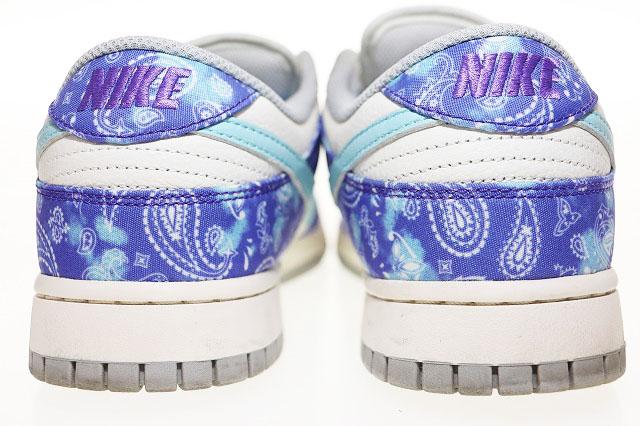 【中古】ナイキ NIKE BY YOU DUNK LOW 28.5cm バイ ユー ダンク ロー ペイズリー ▲251210 メンズ