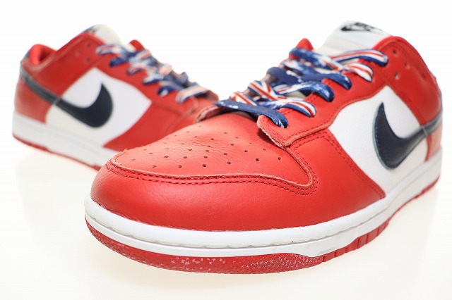 【中古】ナイキ NIKE BY YOU DUNK LOW RED 28.5?p AH7979-992 バイ ユー ダンク ロー レッド ▲■251208