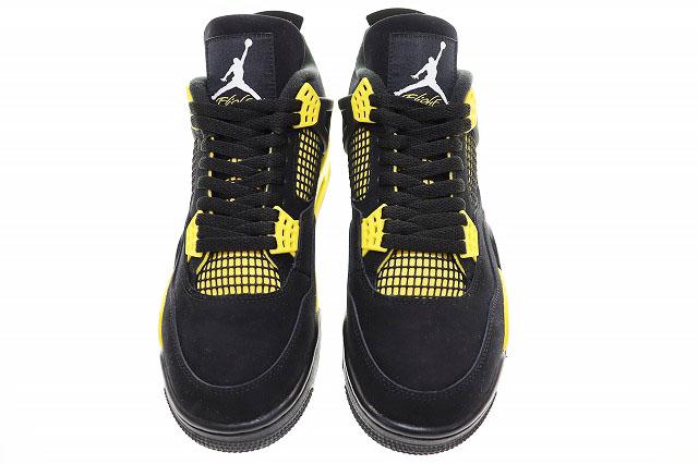 【中古】ナイキ NIKE AIR JORDAN 4 RETRO THUNDER 2023 27.5cm DH6927-017 エア ジョーダン IV サンダー ▲■251215