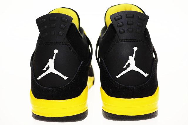 【中古】ナイキ NIKE AIR JORDAN 4 RETRO THUNDER 2023 27.5cm DH6927-017 エア ジョーダン IV サンダー ▲■251215