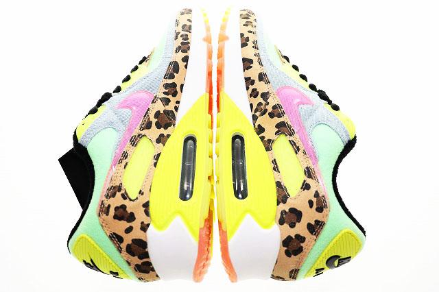 【中古】ナイキ NIKE W WMNS AIR MAX 90 LX ILLUSION GREEN 2020 27.5cm CW3499-300 ▲■251215