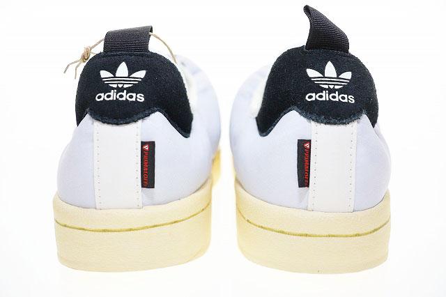 【中古】アディダス adidas PUFFYLETTE 2023 27.5cm HP6697 パフィレッタ ホワイト ブラック 白 黒 ▲■251212