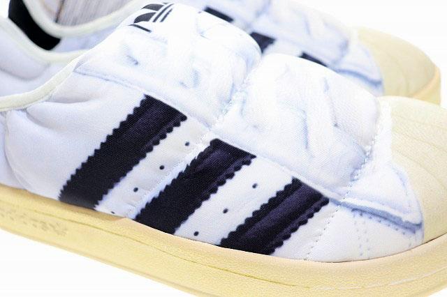 【中古】アディダス adidas PUFFYLETTE 2023 27.5cm HP6697 パフィレッタ ホワイト ブラック 白 黒 ▲■251212