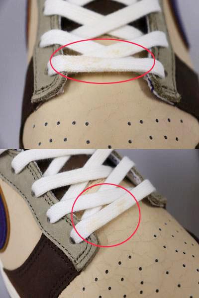 【中古】ナイキ NIKE DUNK LOW PREMIUM SETSUBUN COURT PURPLE KHAKI 26.5cm DQ5009-268 ダンク 節分 ▲■251216