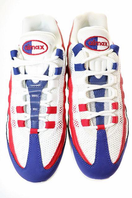 【中古】ナイキ NIKE AIR MAX 95 INDEPENDENCE DAY 26?p CJ9926-100 エア マックス インディペンデンス ▲■251224