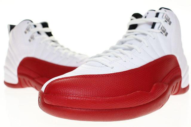 【中古】ナイキ NIKE AIR JORDAN 12 RETRO CHERRY 28.5cm CT8013-116 エア ジョーダン レトロ チェリー ▲■251230