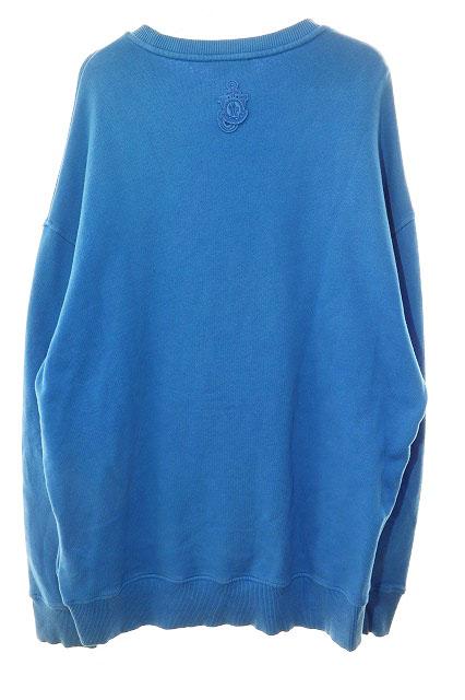 【中古】モンクレール MONCLER GENIUS × JW ANDERSON CREWNECK BLUE M H209E8G00008 ジーニアス ☆AA★260121_1
