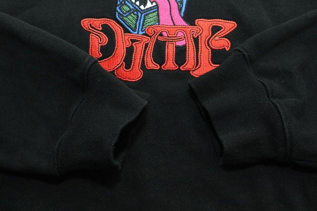 【中古】ダイム DIME MIMIC HOODIE BLACK XL ミミック プルオーバー フーディ パーカー 刺繍 ブラック 251230 メンズ_3
